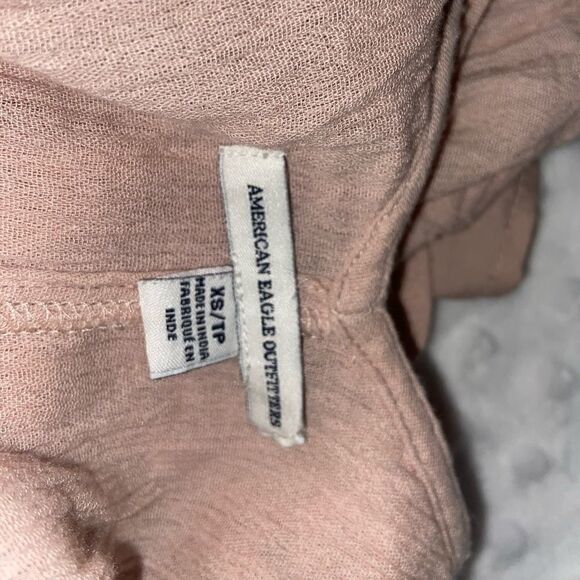 AMERICAN EAGLE OUTFITTERS CROCHET ROMPER - Picture 6 of 7